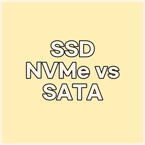 내게 맞는 SSD 고르는 법 NVMe..
