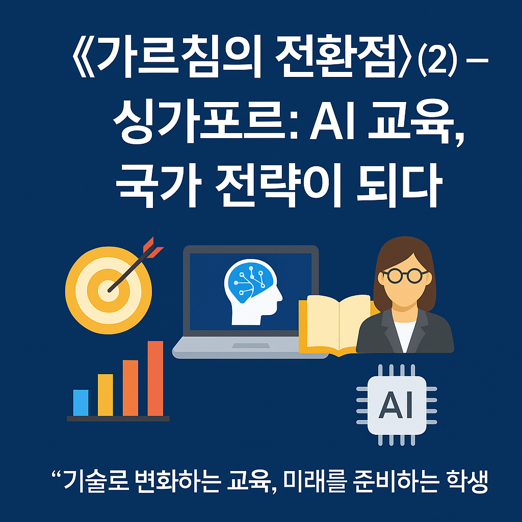 싱가포르: AI 교육, 국가 전략이 되다
