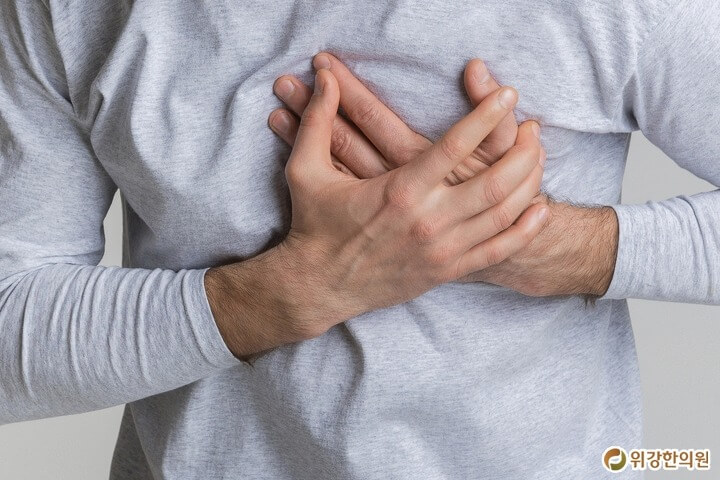 가슴 통증 원인