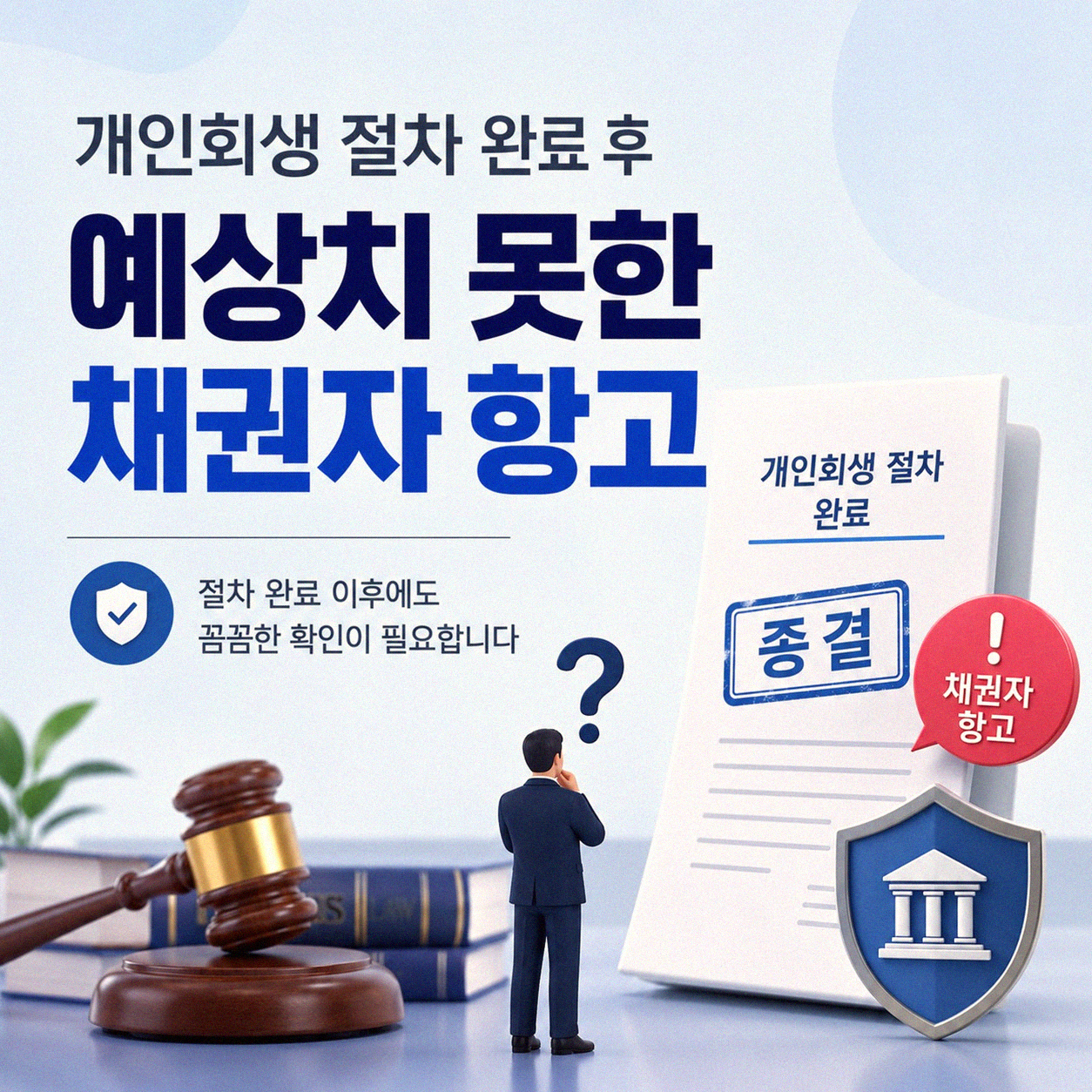 개인회생 단축 인가 후 채권자 항고, 제대로 알고 대처하기