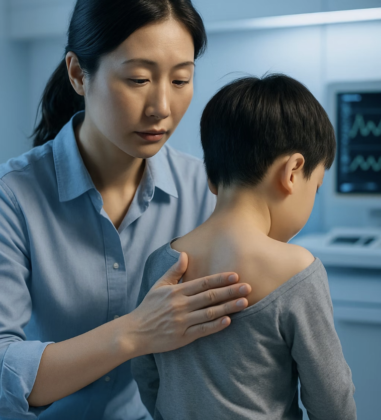 뭉친 가래를 풀어주는 &amp;#39;등 두드리기&amp;#39;