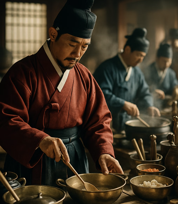 수라간의 진짜 주인은 '남자'였다