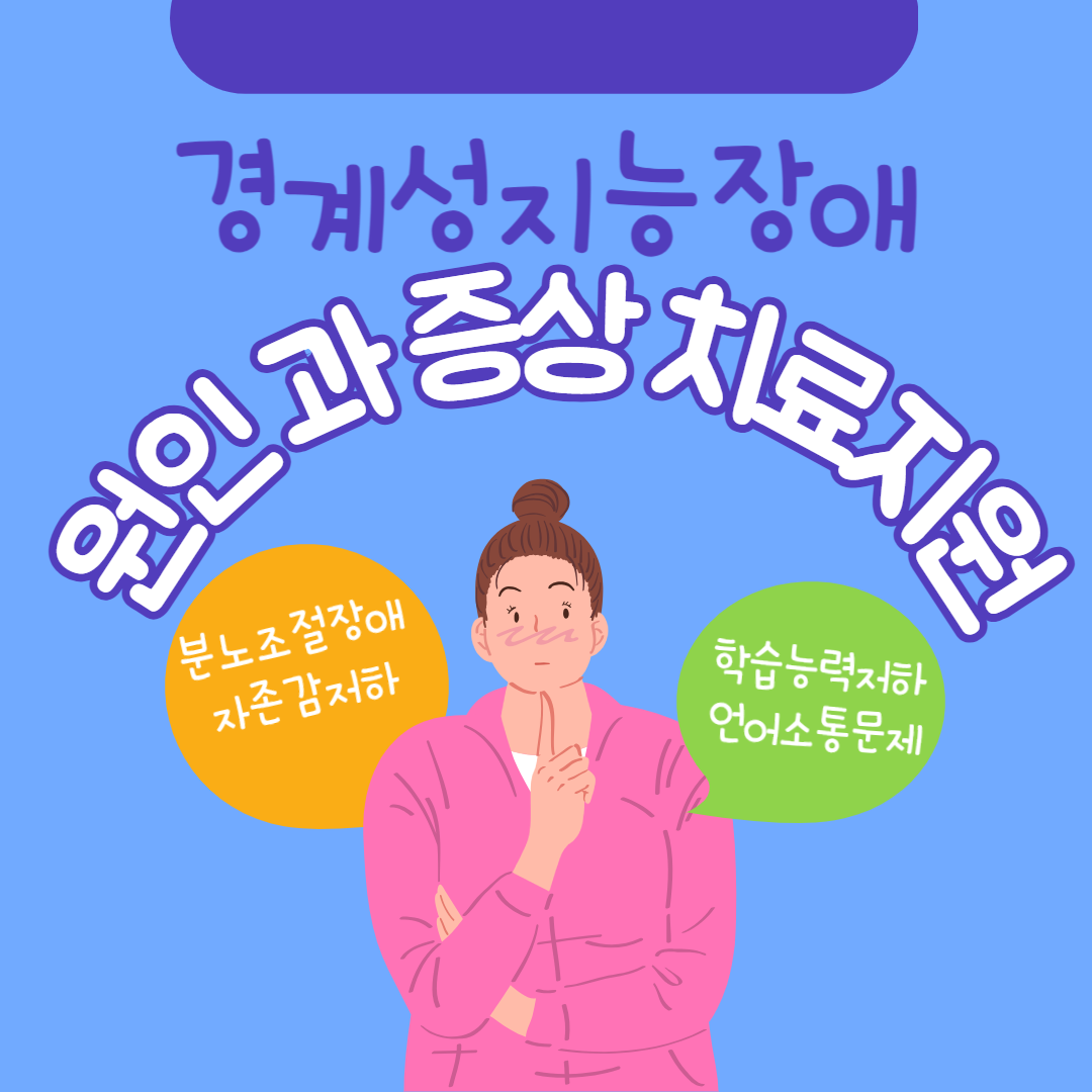 경계성지능장애 원인과 증상 및 치료지원방법