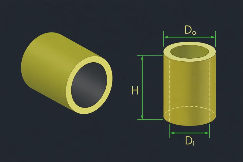 추가로 많이 찾는 계산 파이프(중공 원통) 체적
