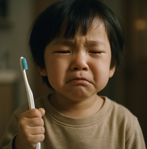 전쟁의 서막, 왜 아이들은 양치질을 싫어할까?