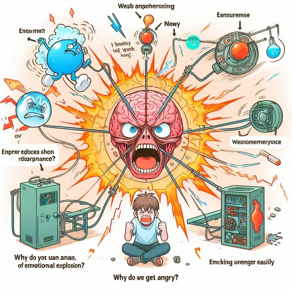 The mechanism of emotional outbursts