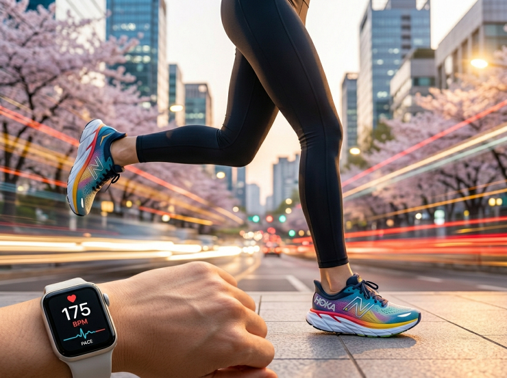 무릎을 살리는 마법 케이던스 높이기