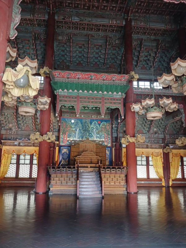 창덕궁 인정전 내부