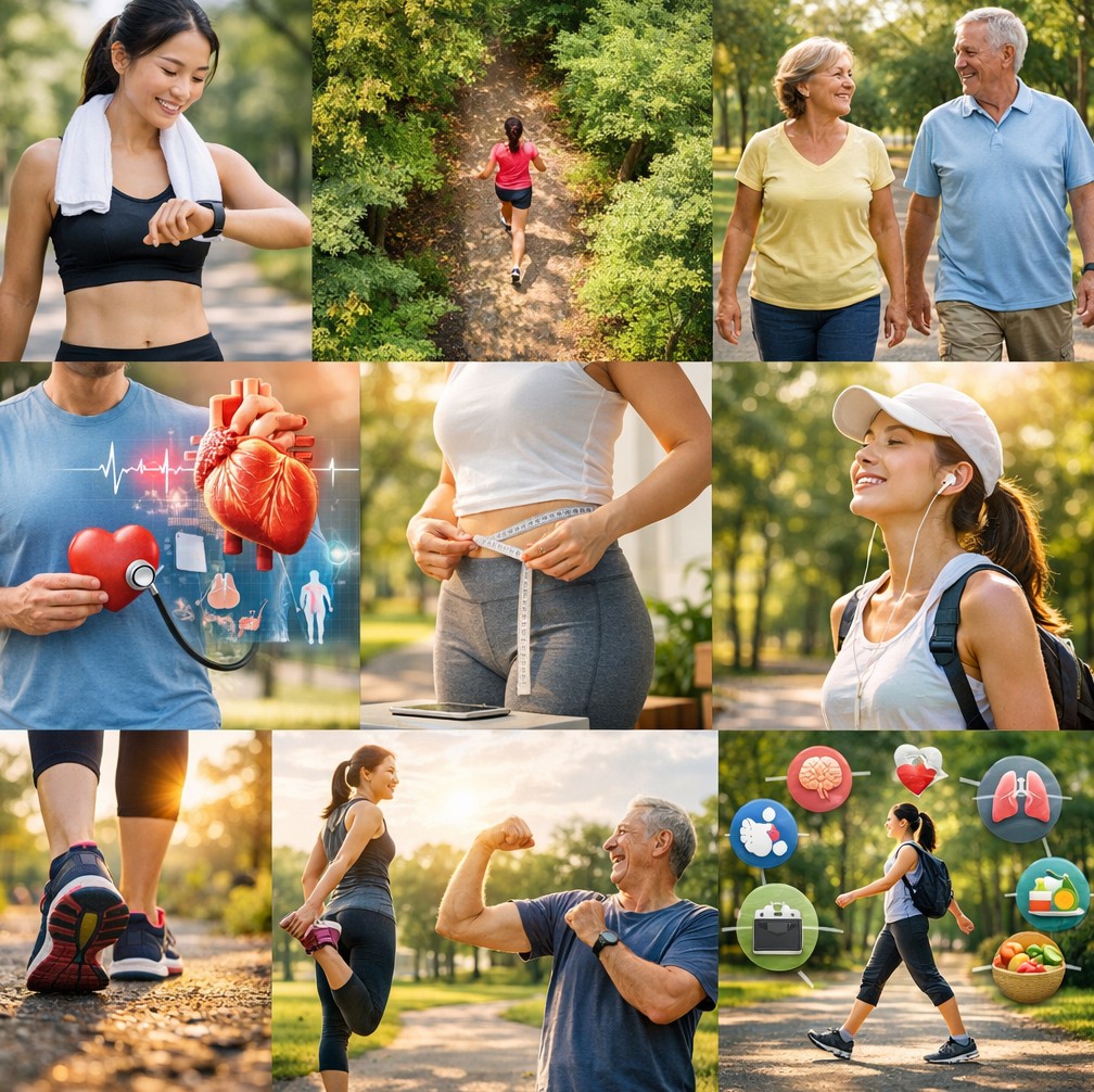 하루 만보 걷기의 건강 효과