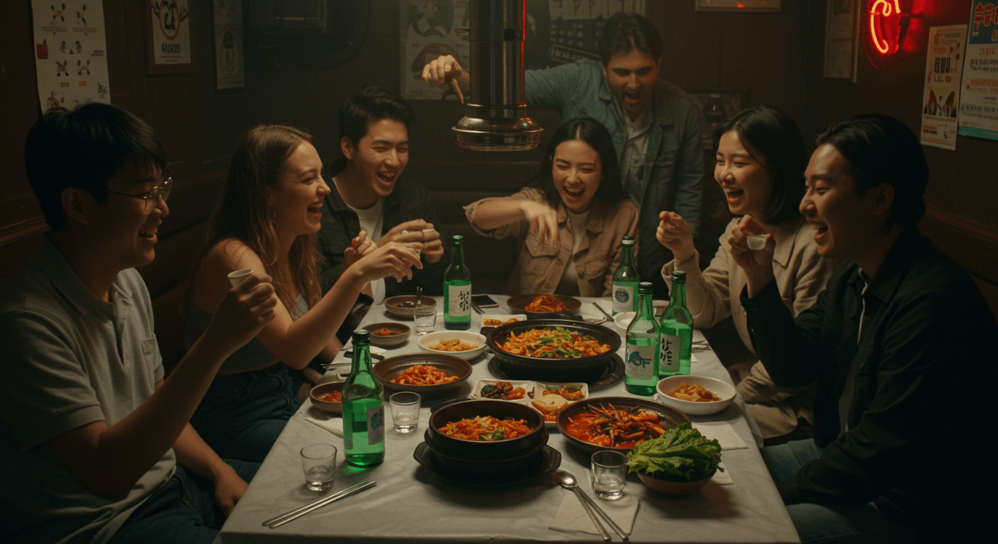 종로구 관철동 젊음의 거리에서 펼쳐지는 [소주게임뎐]