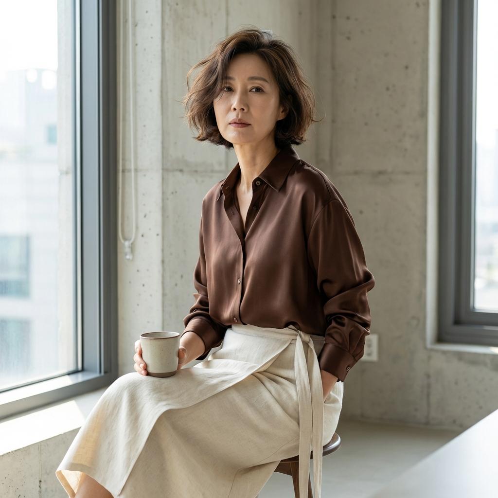 소재별 브라운 셔츠 쇼핑 가이드