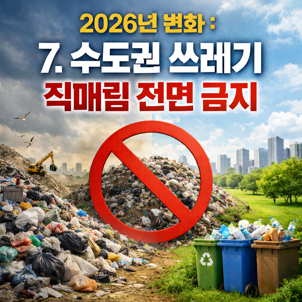 2026년 변화 : 7. 수도권 쓰레기 직매립 전면 금지