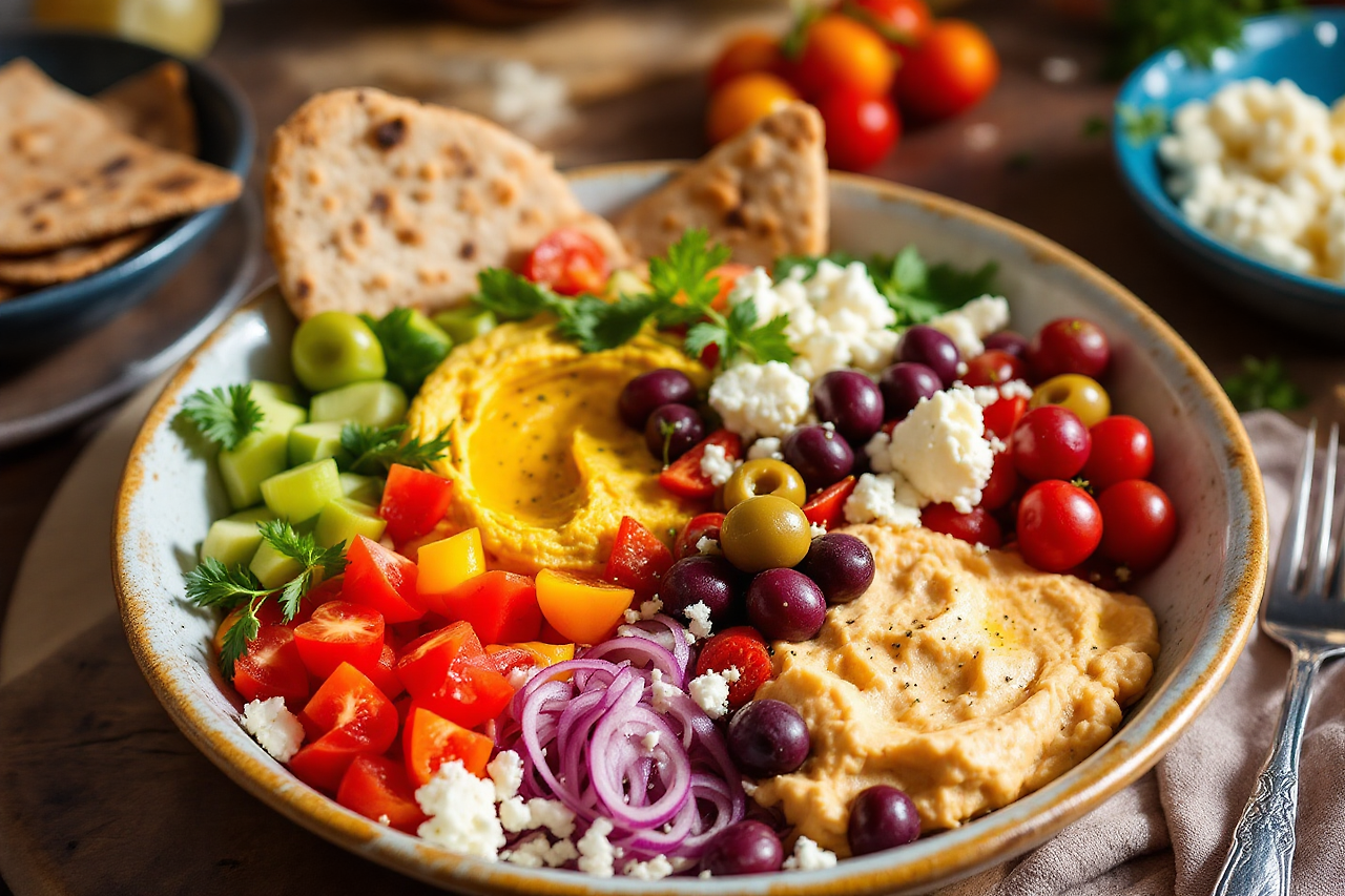 지중해식 브런치