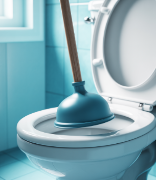 변기 막힌 것 쉽게 뚫는 법