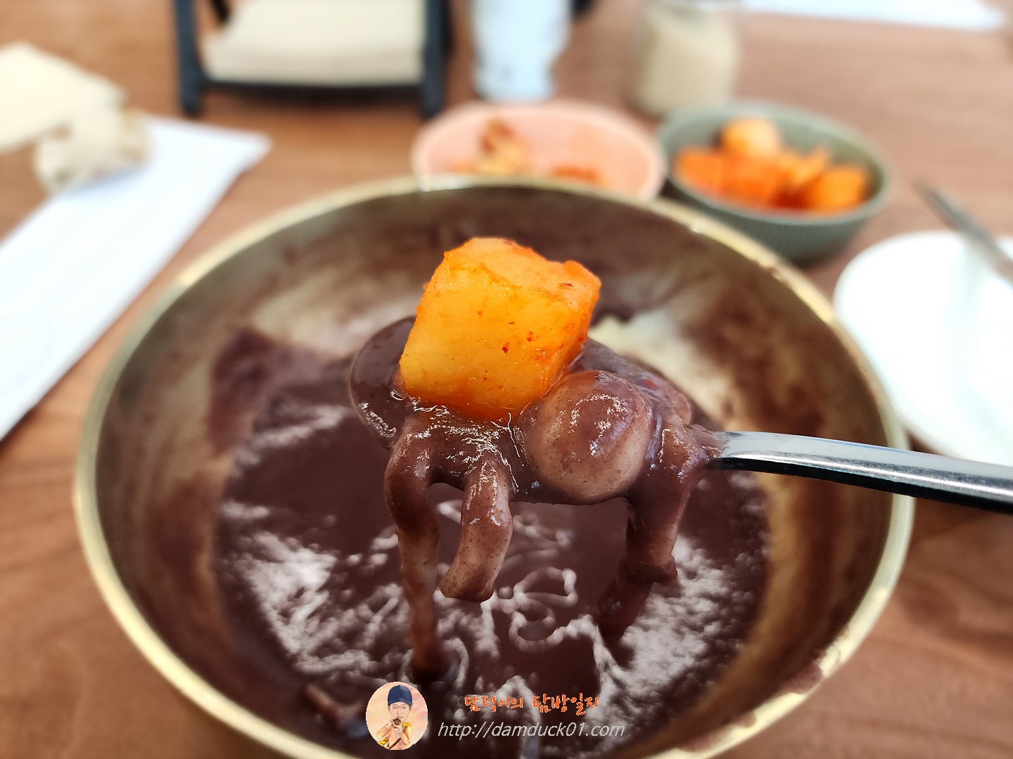 팥칼국수