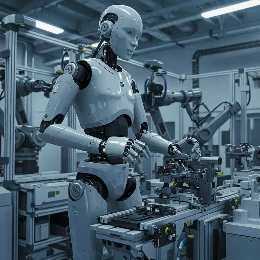 전고체배터리 장착한 휴머노이드 로봇