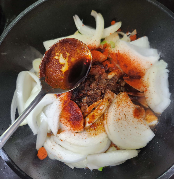 두부조림양념장