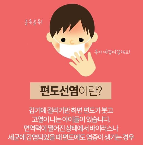 편도선염