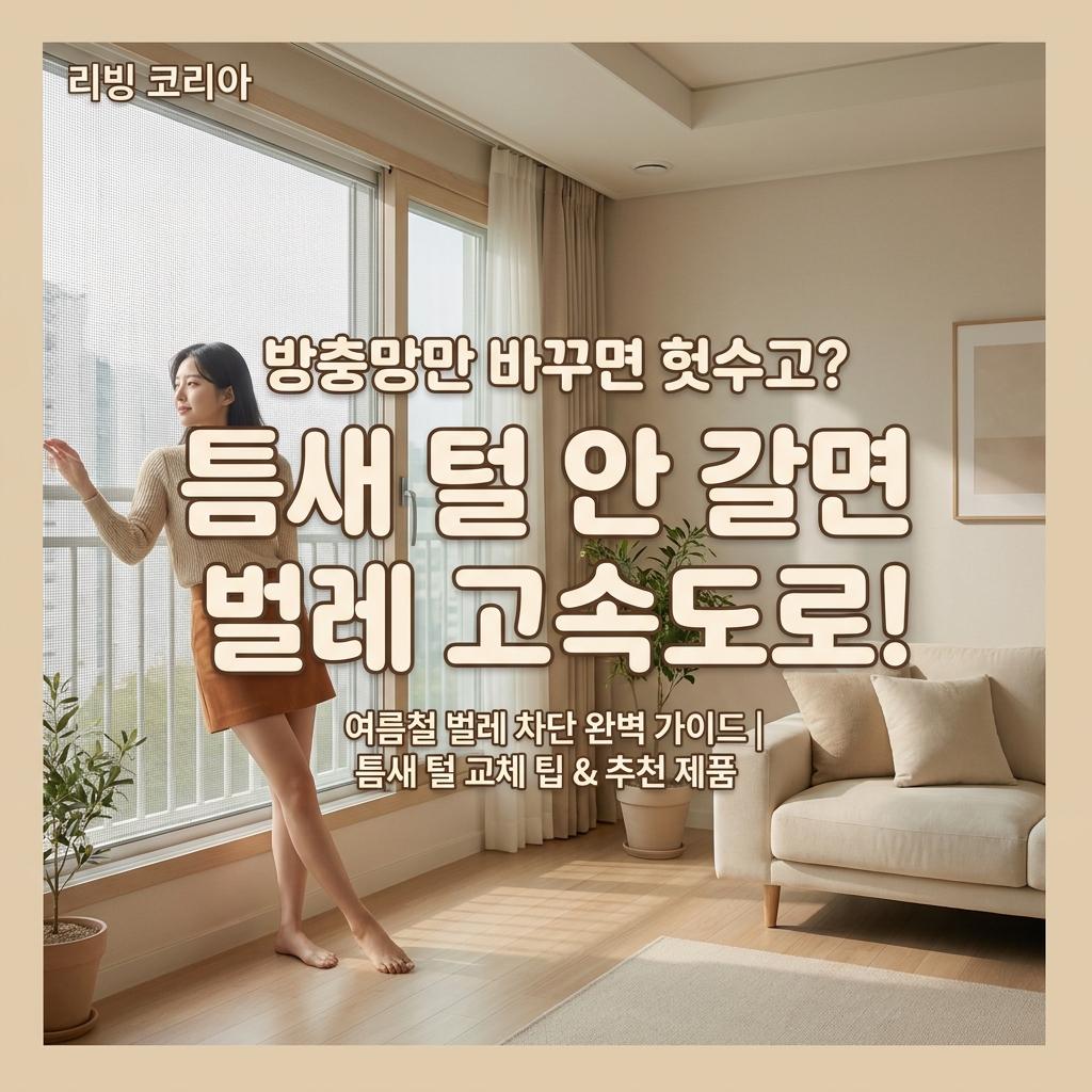 횡성/원주 미세방충망 교체 시 모헤어 안 갈아주면 100% 사기인 이유