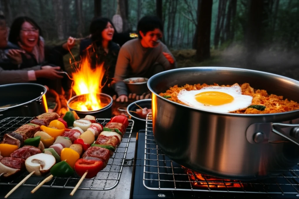 캠핑의 품격! 쉽고 빠른 캠핑 요리로..