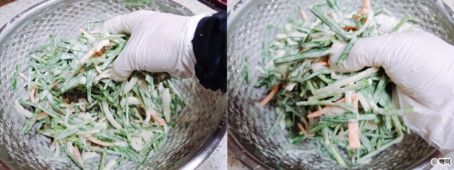 부추전-바삭하게-만들기-진미채전-오징어부추전-레시피