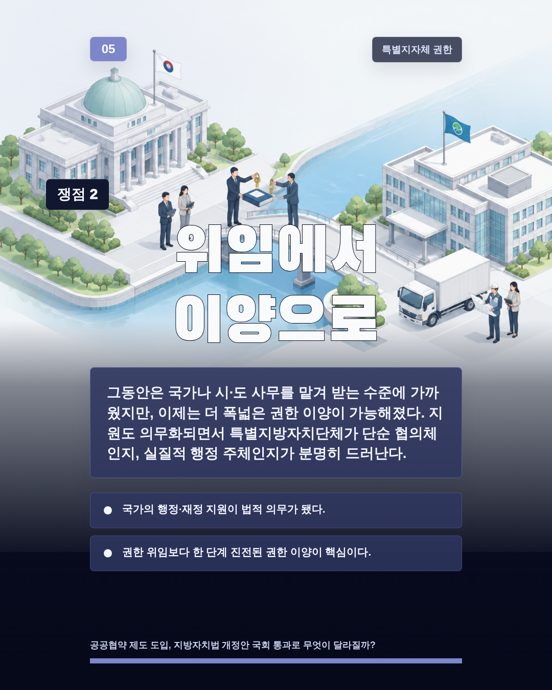 위임에서 이양으로