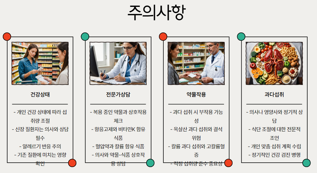 결론: 신장을 위한 식단