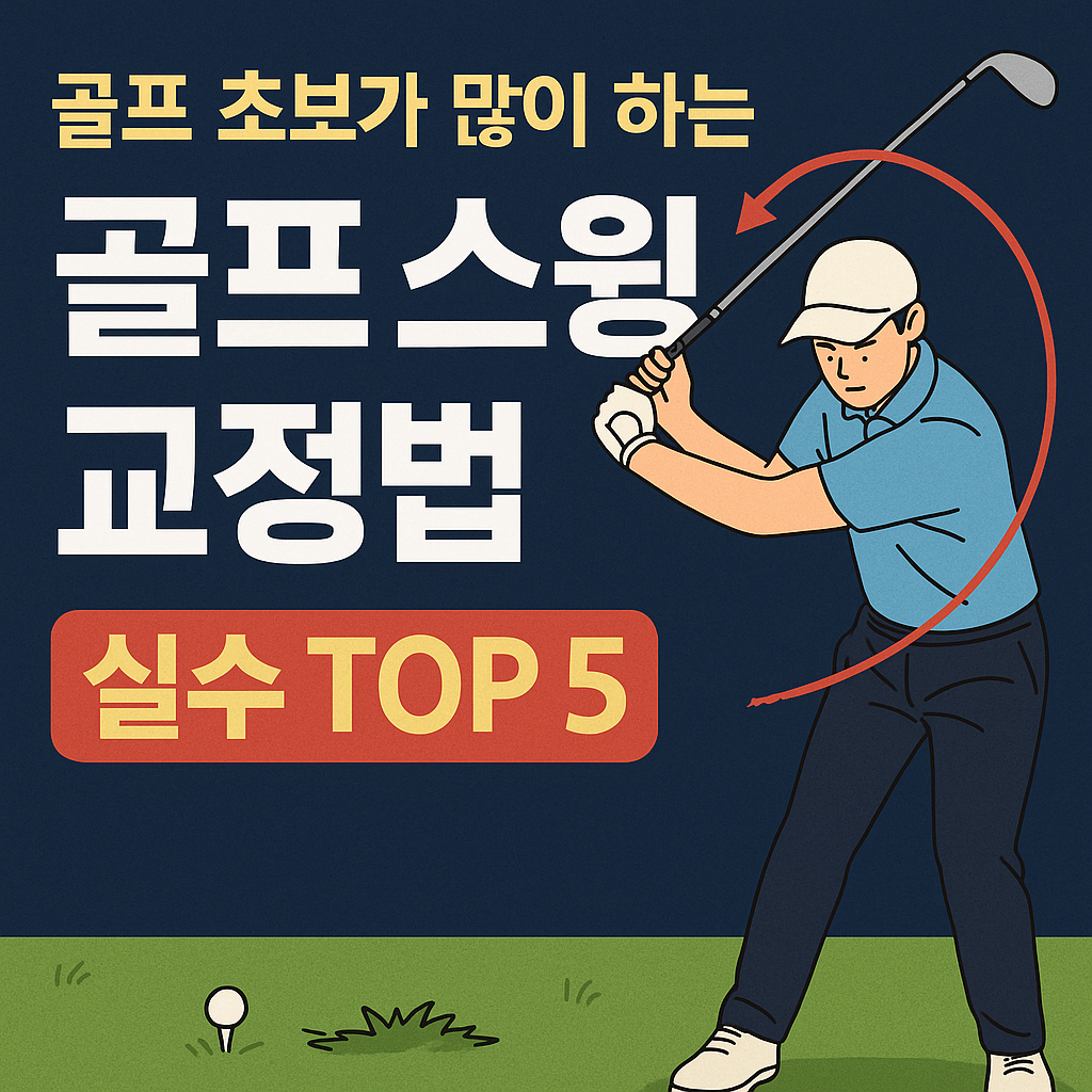 골프 스윙 교정법
