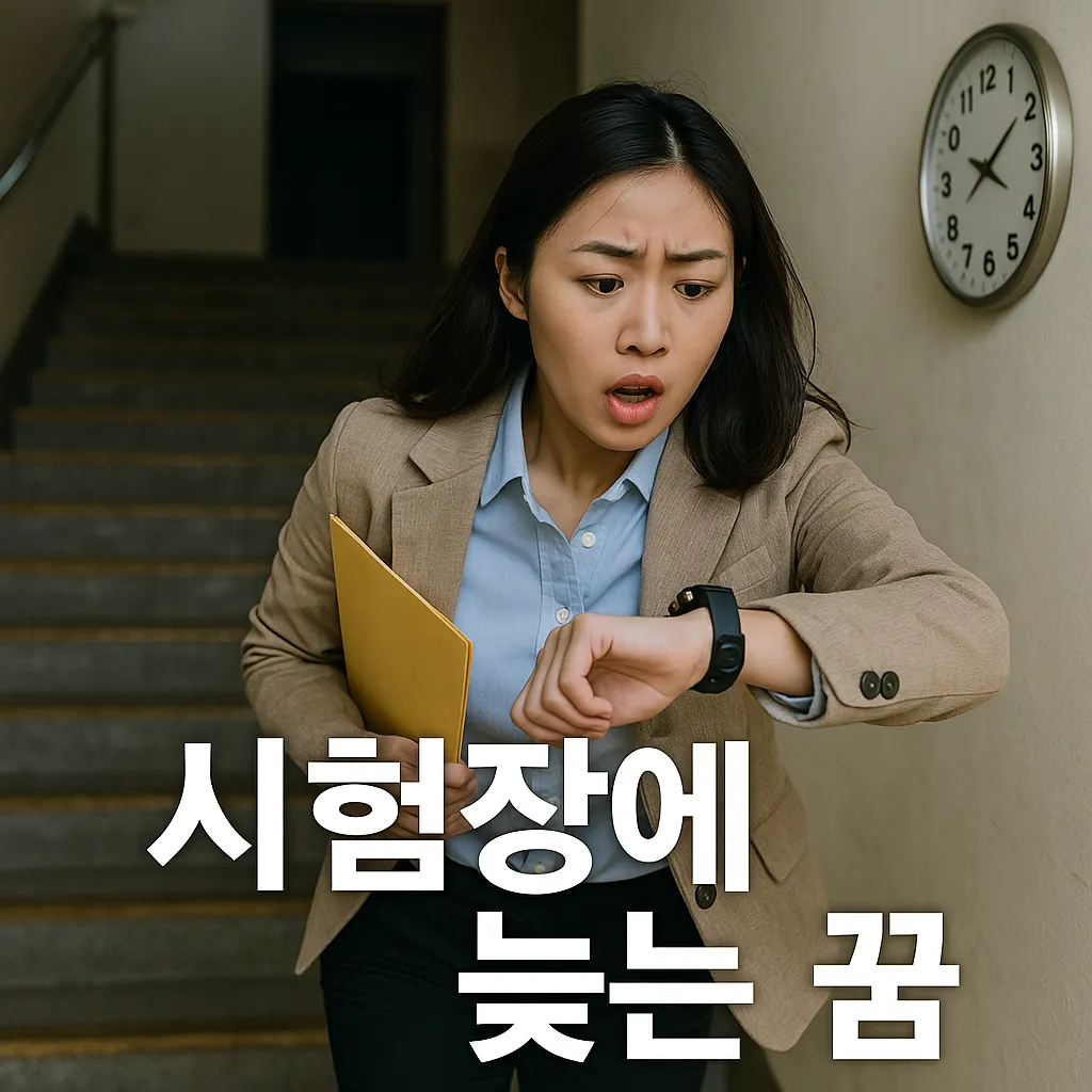 시험장에 늦는 꿈