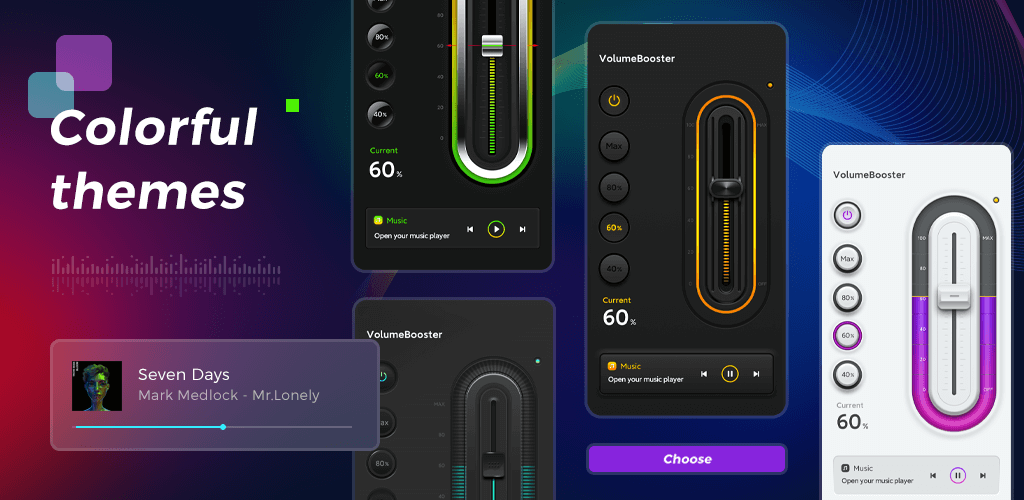 볼륨 부스터, 스피커, 더 크게