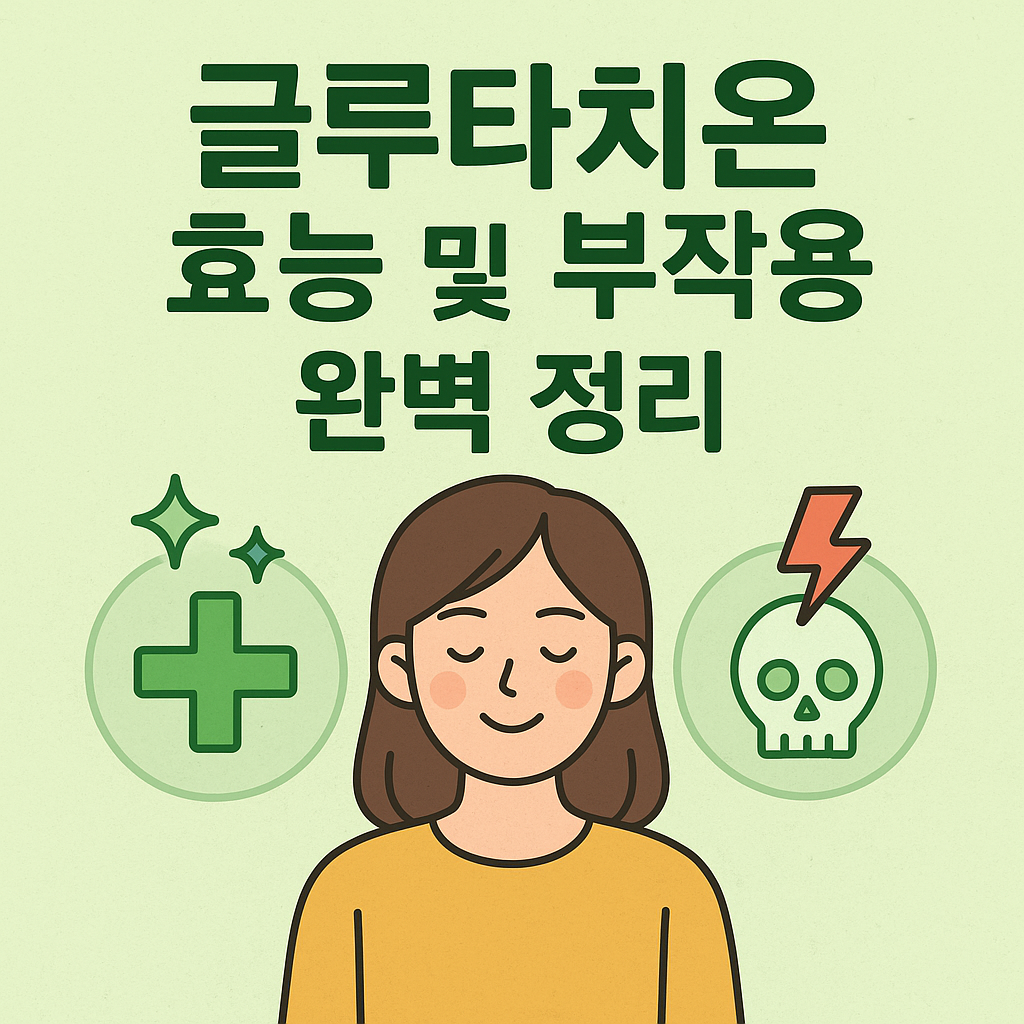 리포좀 글루타치온 효능 부작용 복용법 총정리 (2025 최신)