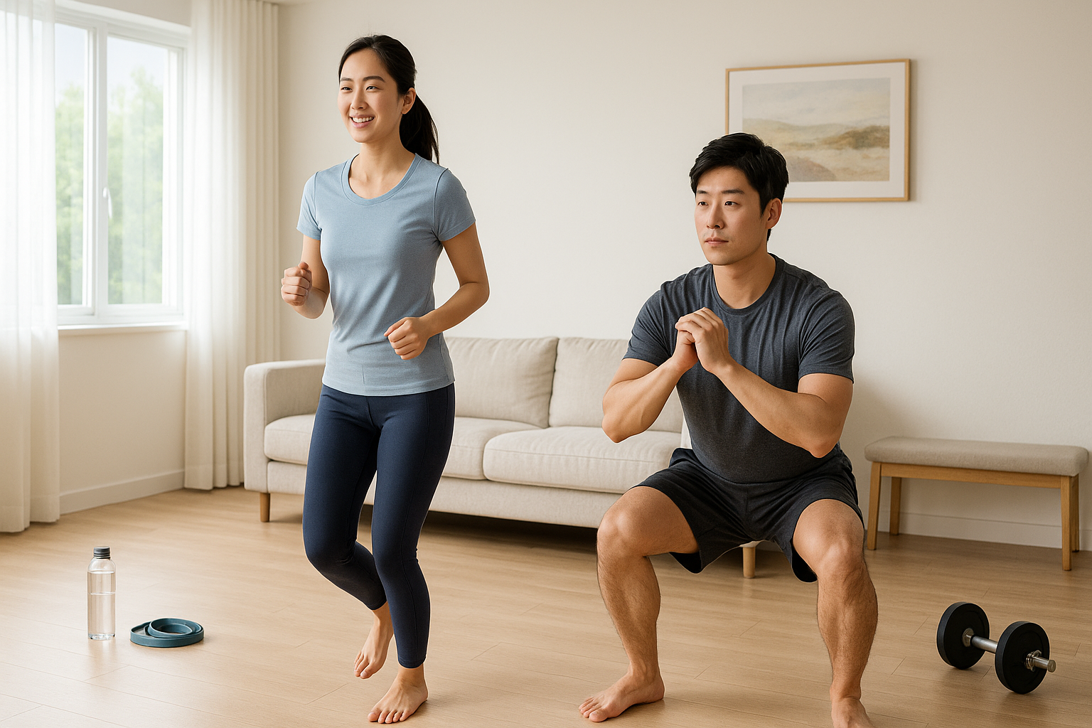 간헐적 단식과 병행하는 운동 루틴