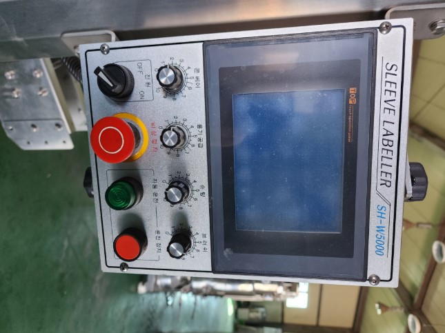 스팀 수축 터널식 슬리브 라벨러 중고