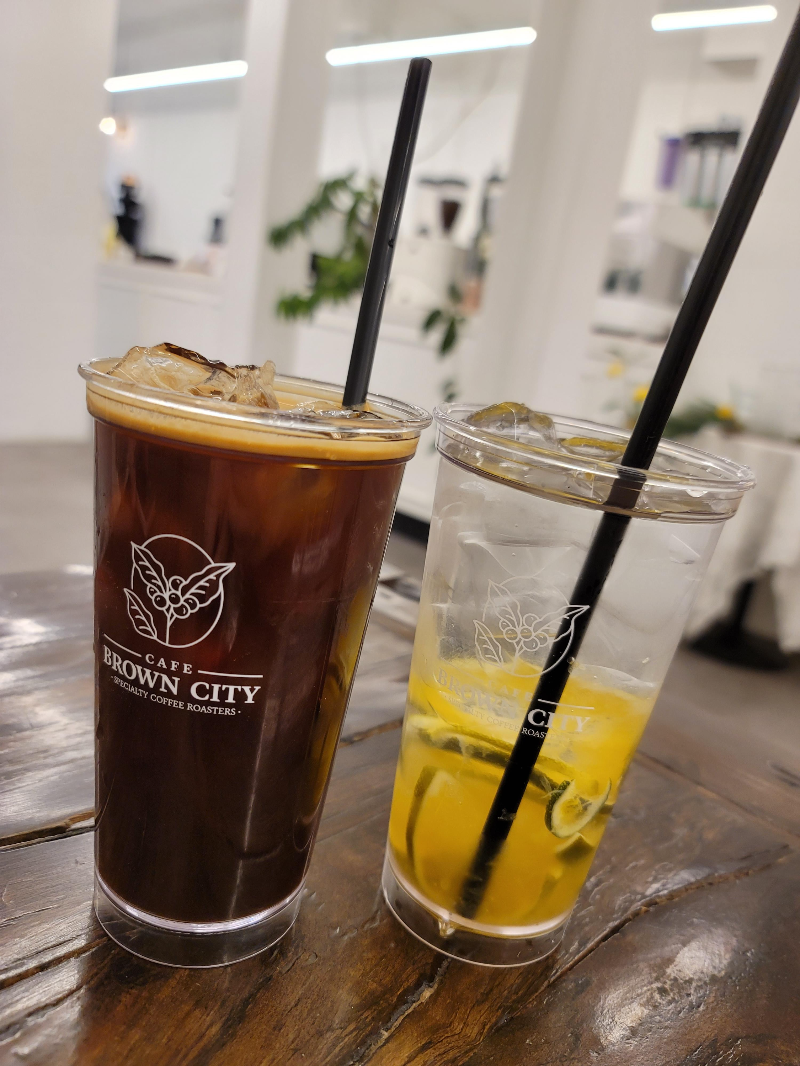 아이스아메리카노, 청귤에이드