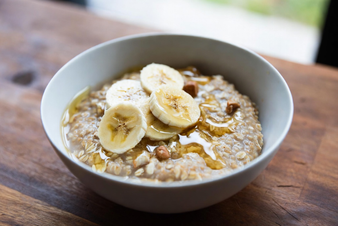 아침공복에좋은음식-오트밀