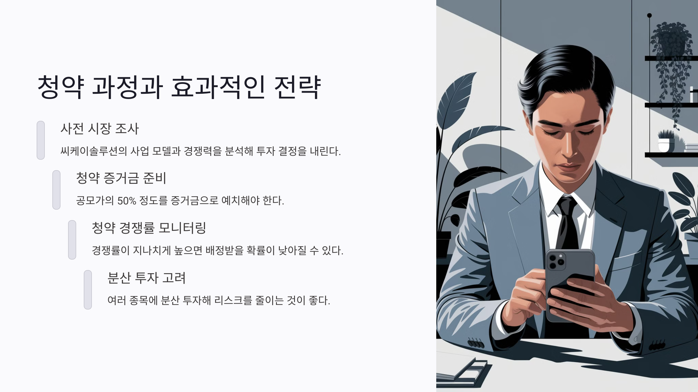 청약 과정과 효과적인 전략