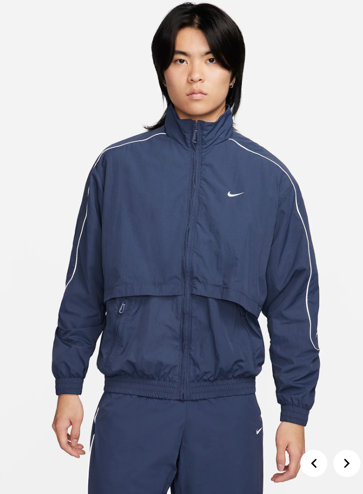 나이키 솔로 스우시 우븐 블루