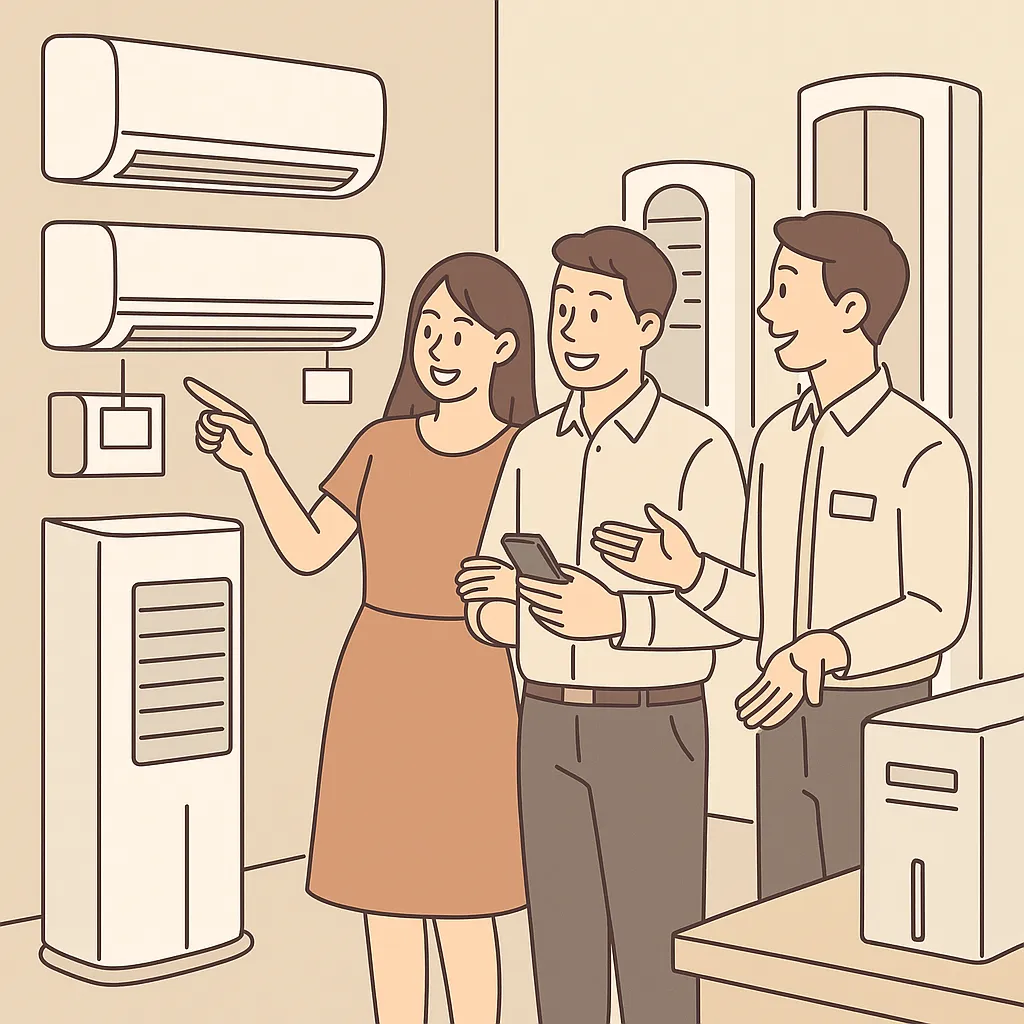 에어컨 구매 전 필수 체크! 우리 집에 맞는 에어컨 고르는 방법