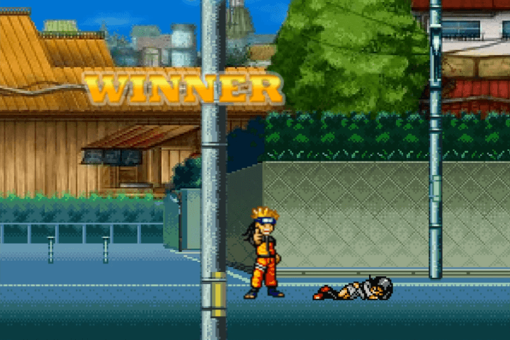 나루토vs블리치-2.6-게임하기-종료-화면