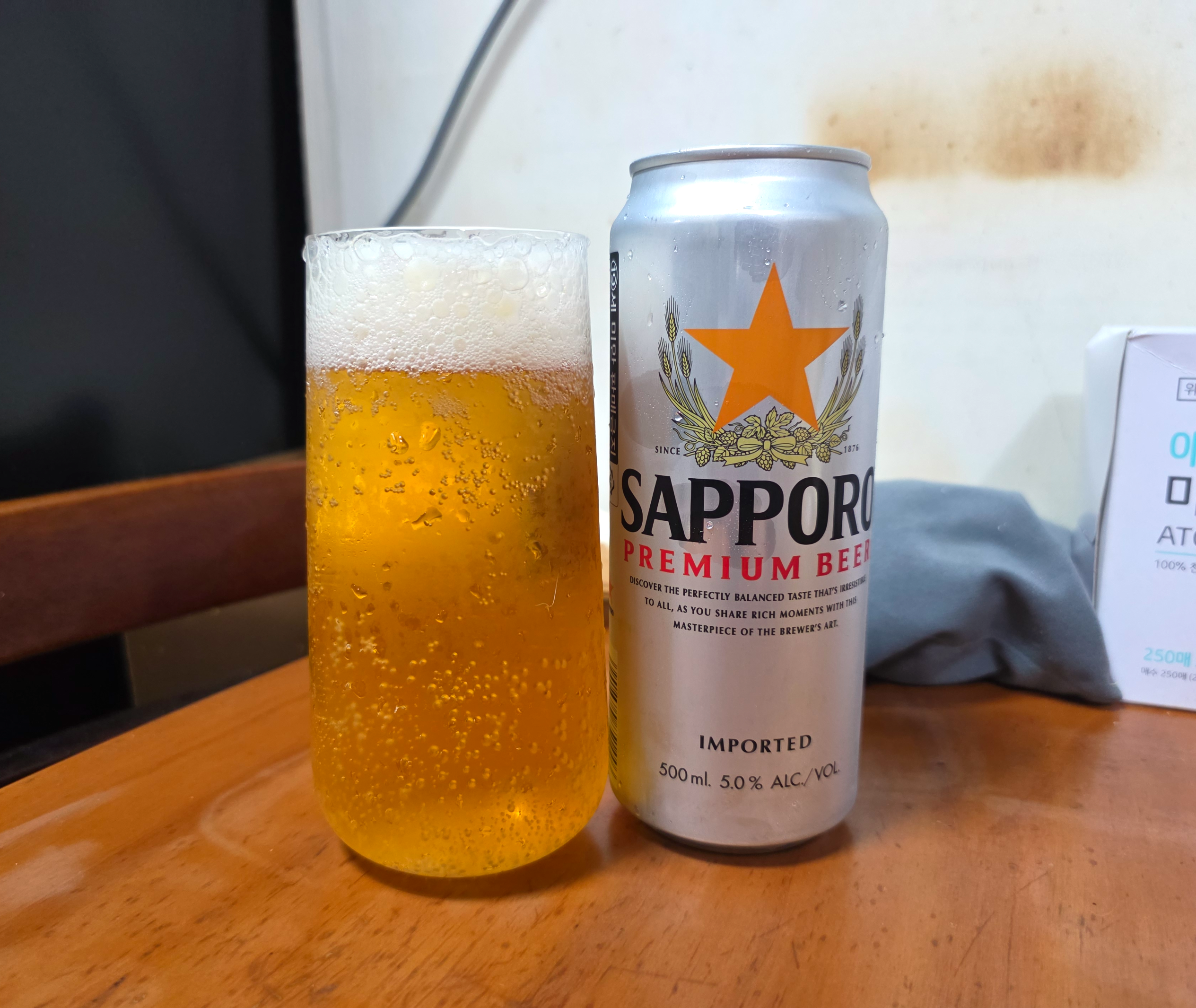 삿포로프리미엄생맥주