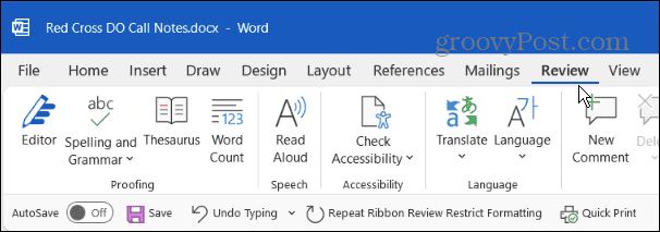MS 워드 편집 가능한 부분 설정