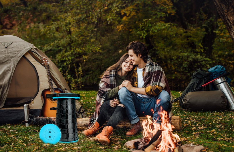 캠핑 불멍 사진