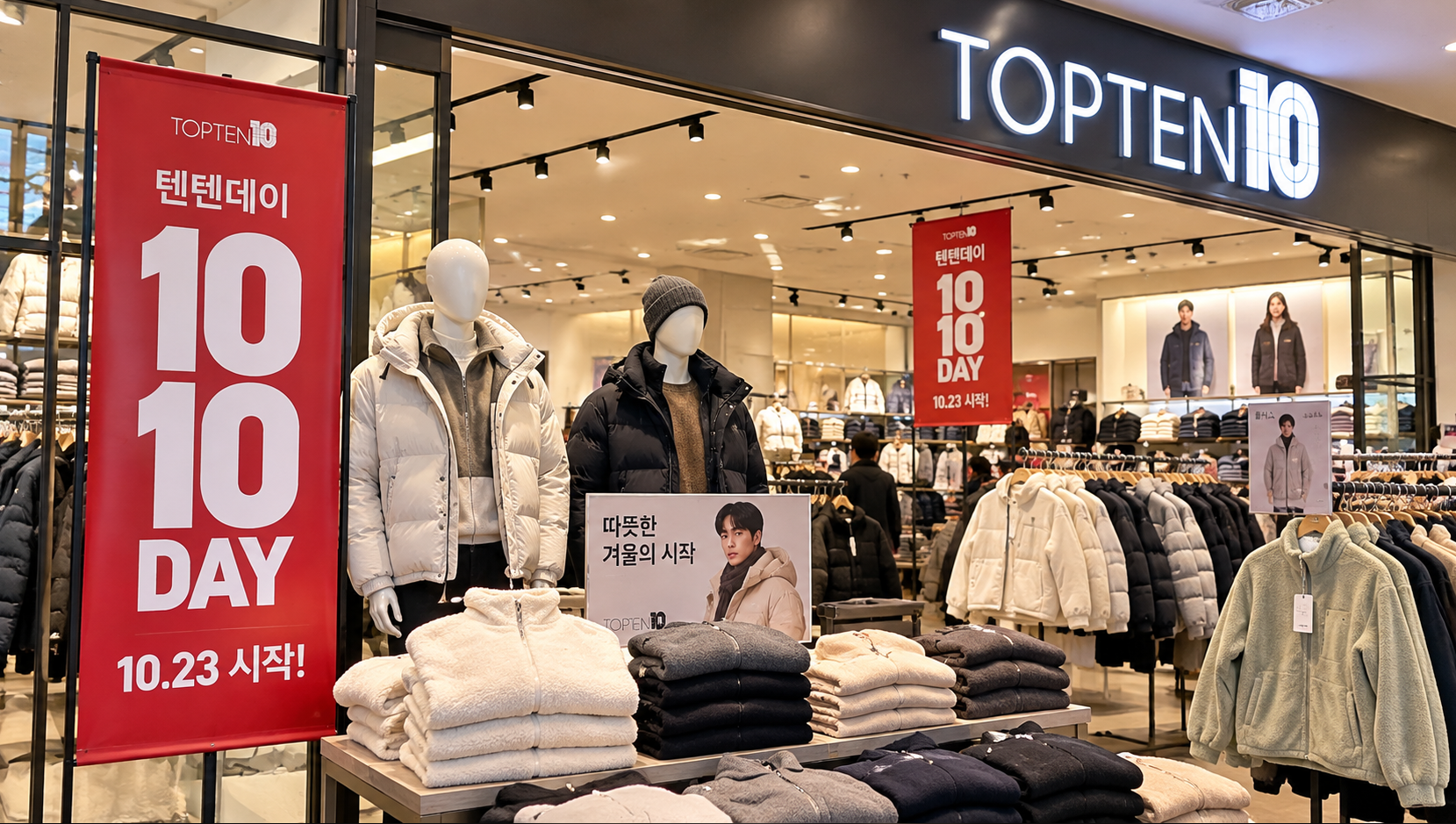 탑텐 텐텐데이 전 미리 본 겨울옷 추천템