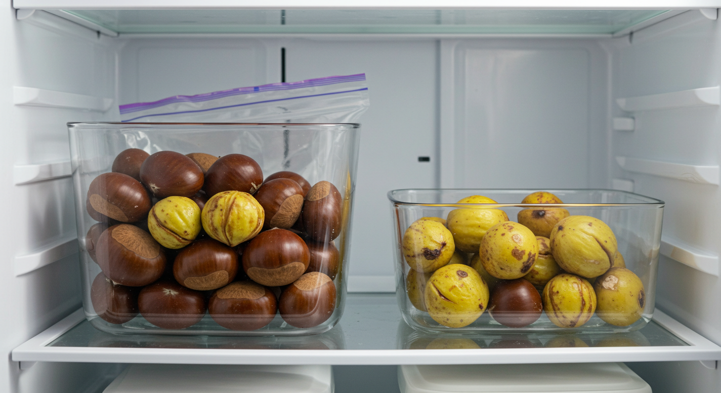 밤 보관하는 방법 총정리