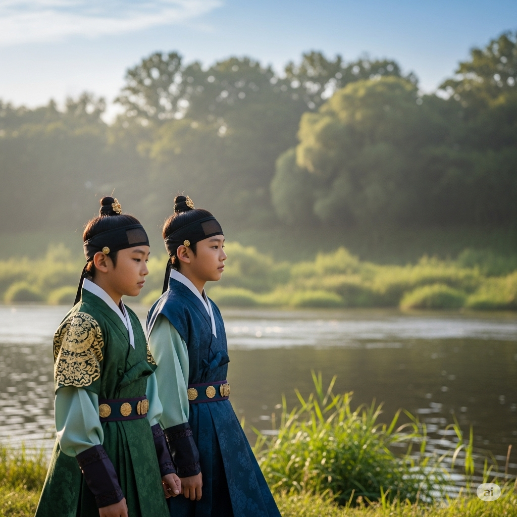 주몽의 아들, 온조와 비류