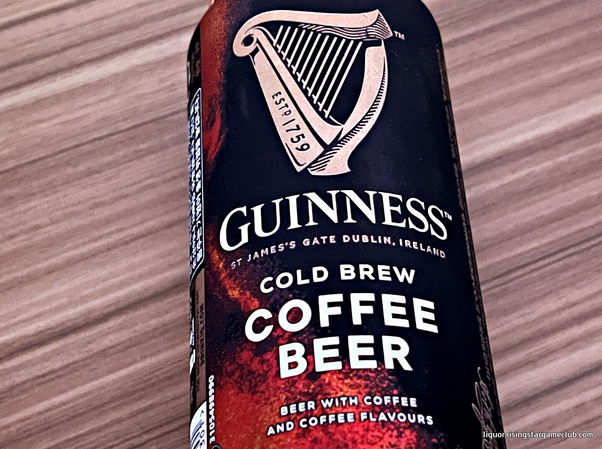 기네스 콜드브루 커피 맥주(GUINNESS Cold Brew Coffee Beer) 캔 표지 사진