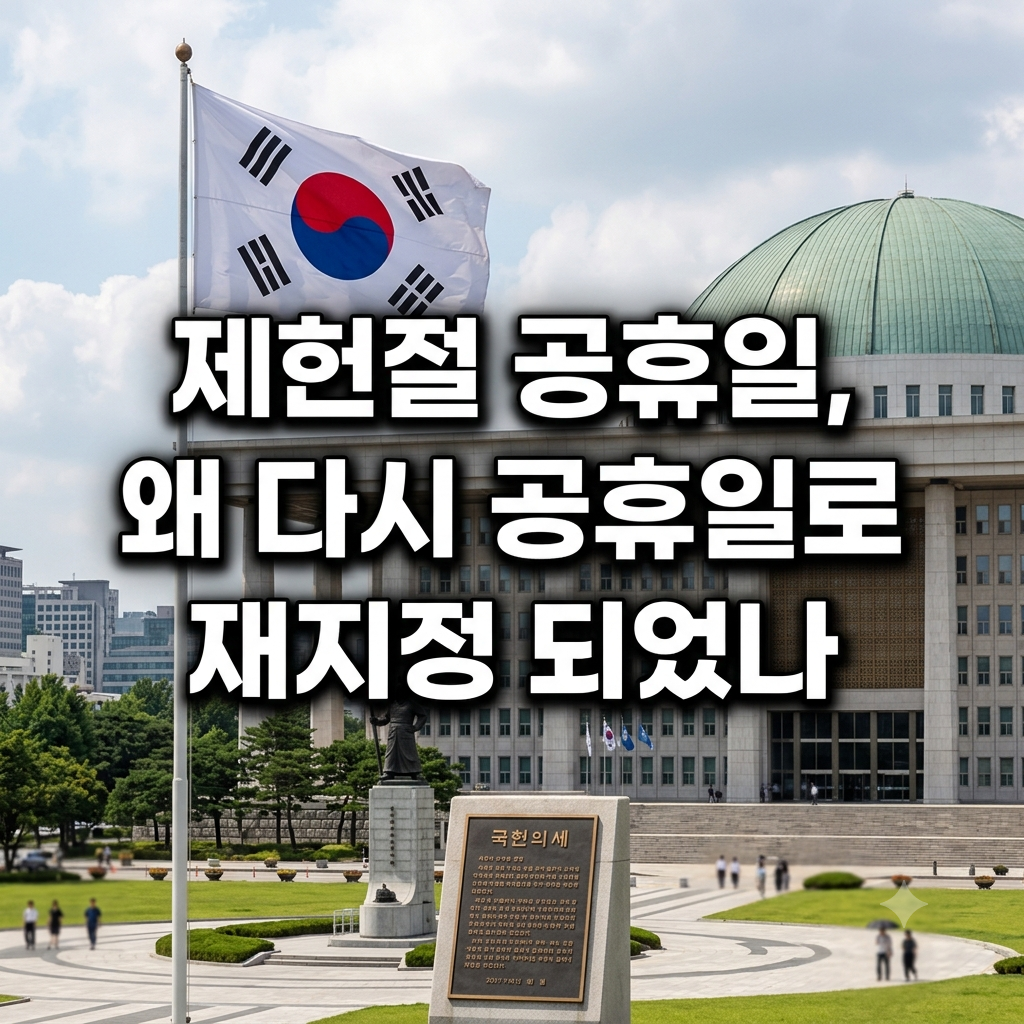 제헌절 공휴일, 왜 다시 공휴일로 재지정 되었나