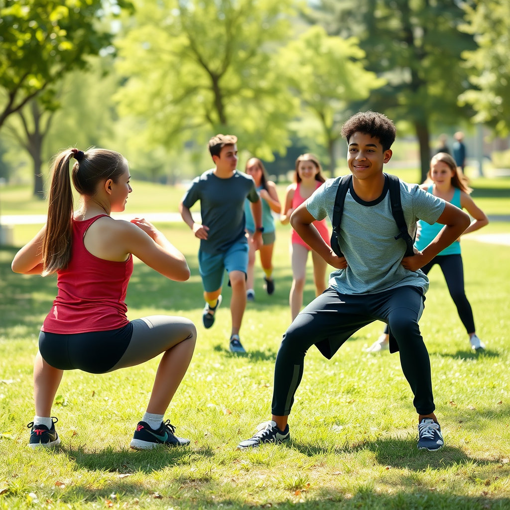 사춘기 시기 올바른 운동법