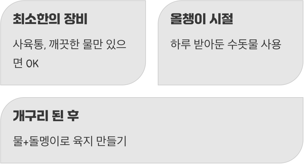 생각보다 어렵지 않은 준비 과정