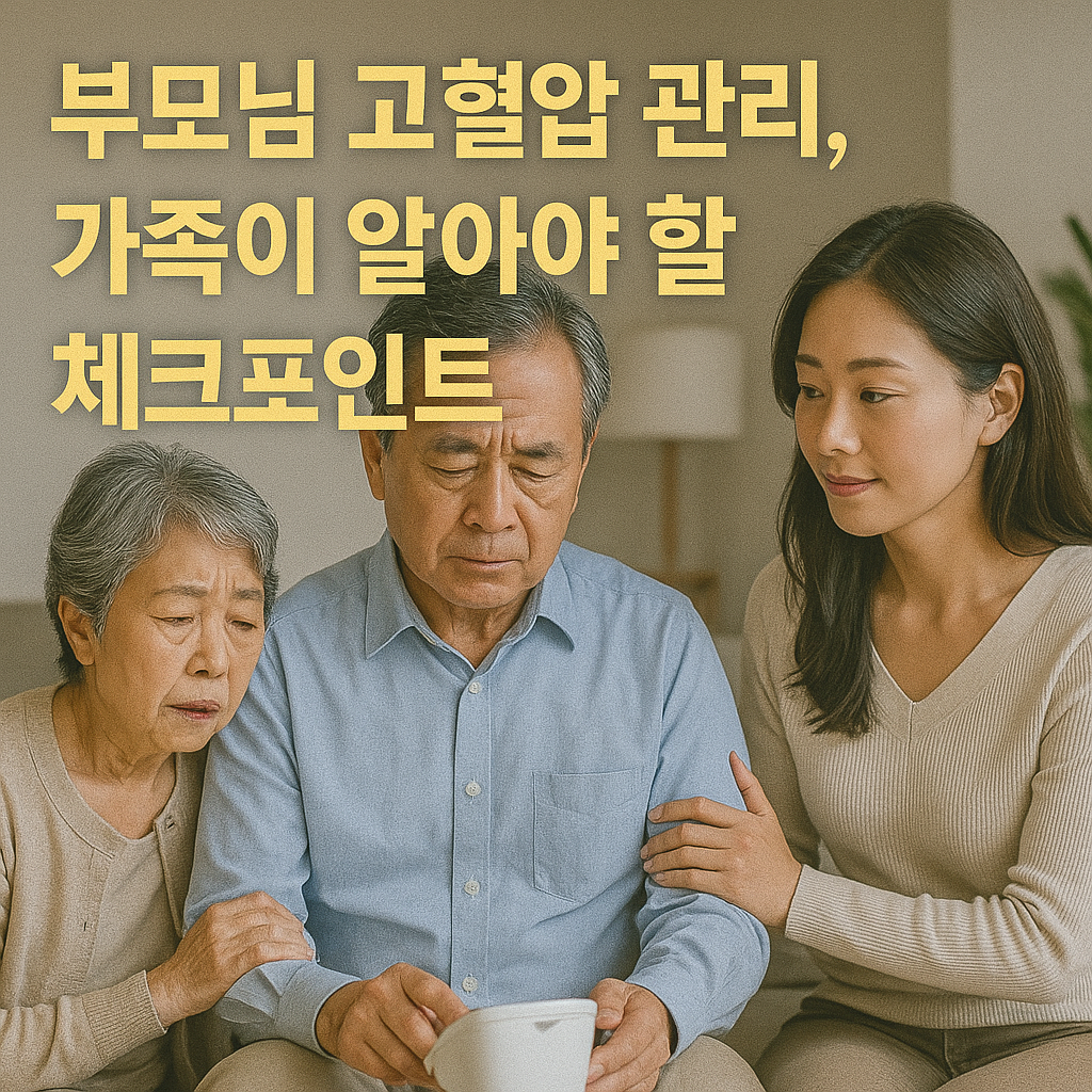 부모님 고혈압 관리